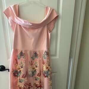 Gianni Bini Embroidered Off-Shoulder Dress – Size L